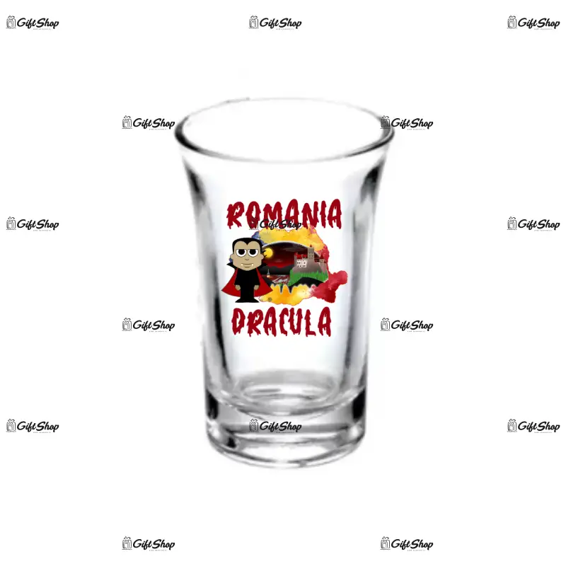 Romania dracula, set 6 pahare shout, model 56bs